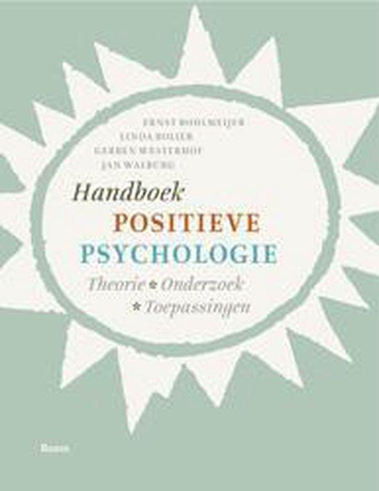 Handboek positieve psychologie 9789461059635, Boeken, Overige Boeken, Zo goed als nieuw, Verzenden