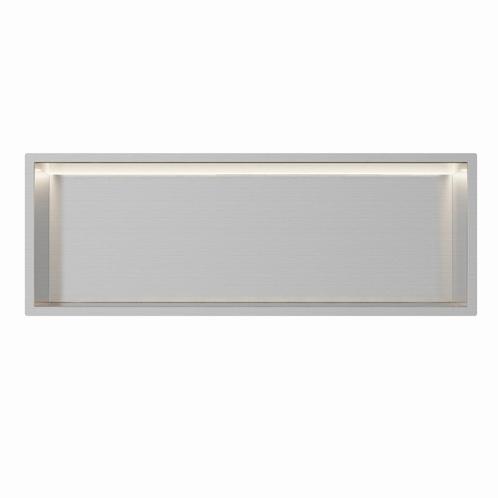 RVS Inbouwnis 30x90x10cm met RGB verlichting, Doe-het-zelf en Verbouw, Sanitair, Verzenden