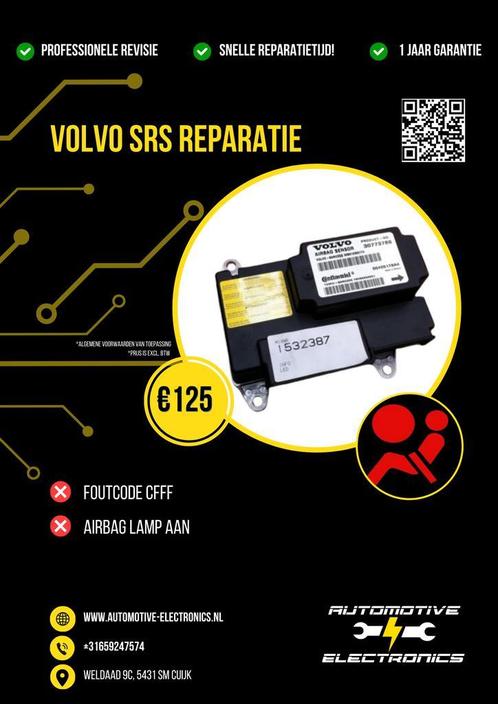 Airbagmodule reparatie Volvo V50 / C30  Interne storing CFFF, Auto-onderdelen, Elektronica en Kabels, Gereviseerd, Alfa Romeo