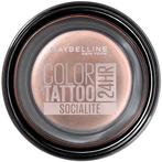 MAYBELLINE COLOR TATTOO 150 SOCIALITE CREAM OOGSCHADUW POT.., Verzenden, Nieuw