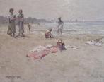 Chris van Dijk (1952) Impressionist -  Lumière de plage
