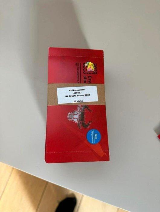 Nederland 2022 - Unieke PostNL crypto stamps. 25 stuks, Postzegels en Munten, Postzegels | Nederland