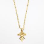 Ketting met hanger - 18 karaat Geel goud, Sieraden, Tassen en Uiterlijk, Antieke sieraden