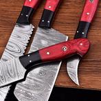 Keukenmes - Chefs knife - Japanse stijl-PT-63 - Hout, Staal, Antiek en Kunst
