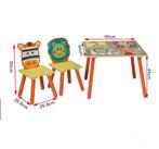 Houten Kindertafel met 2 Stoelen voor Kinderkamer, Kinderen en Baby's, Verzenden, Nieuw