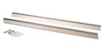 Kentrol 55-83 Jeep CJ5 Rocker Guards Pair - Polished Silver, Ophalen of Verzenden, Nieuw