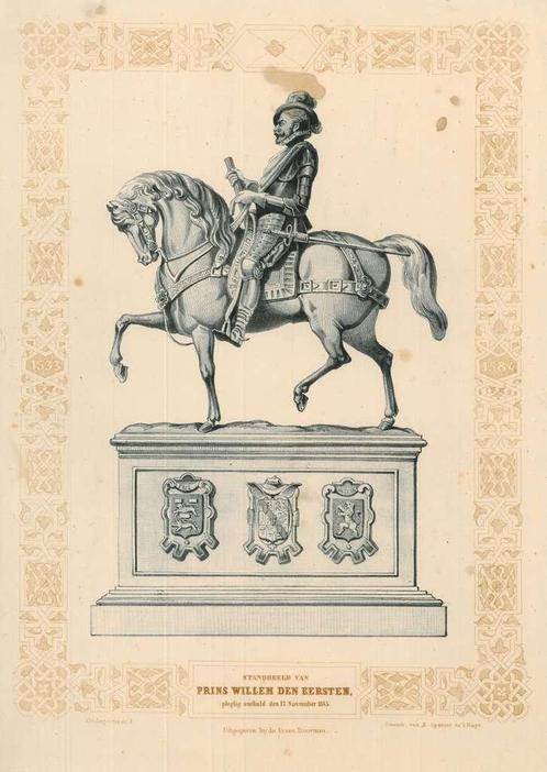 Portrait of William I, Prince of Orange, Antiek en Kunst, Kunst | Etsen en Gravures