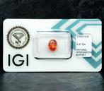 Spessartiet - 2.47 ct - International Gemological Institute, Nieuw