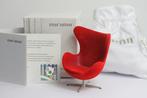Minimii - Arne Jacobsen - Lounge stoel - Miniatuur Ei, Antiek en Kunst