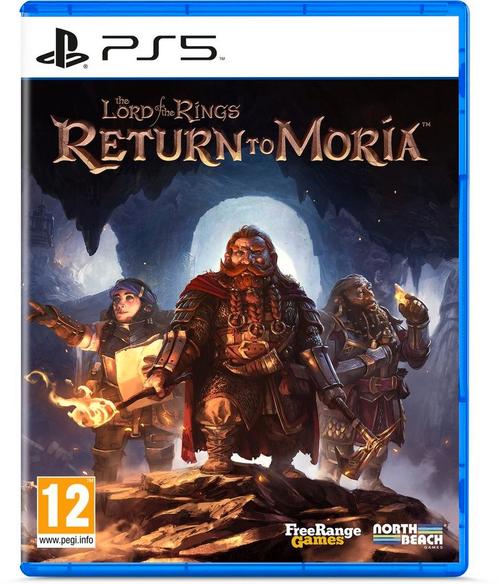 The Lord of the Rings Return to Moria-Standaard (PlayStation, Spelcomputers en Games, Games | Sony PlayStation 5, Zo goed als nieuw