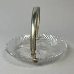Schaal - Kristallen Waaierslijpsel Koekjes of Bonbon, Antiek en Kunst