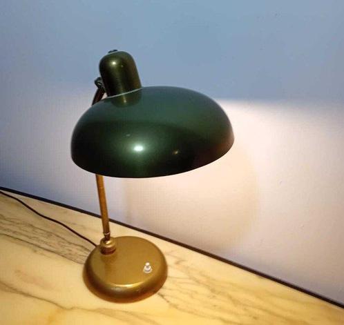 Giovanni Michelucci - Bankierslamp - Messing, Metaal, Antiek en Kunst, Antiek | Lampen