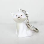 Mini Sleutelhanger Cesar de Vos Wit 5cm, Ophalen of Verzenden, Nieuw