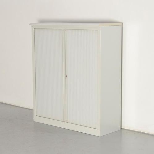 Markant roldeurkast, lichtgrijs, 137 x 120 cm, incl. 2, Huis en Inrichting, Kasten | Roldeurkasten en Archiefkasten, Ophalen of Verzenden