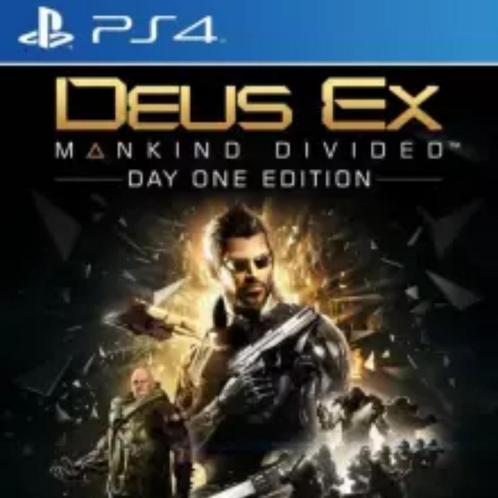 Deus Ex Mankind Divided Day One Edition - PS4 Game, Spelcomputers en Games, Spelcomputers | Sony PlayStation 4, Ophalen of Verzenden