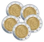 Duitsland 2 Euro Set 10 Jaar EMU 2009 UNC, Verzenden