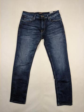 Jack & Jones dark blue regular fit jeans W32 L34 beschikbaar voor biedingen