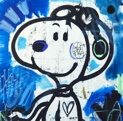 LACRISS (1990) - Snoopy Super Fly 1000 + XL, Antiek en Kunst, Kunst | Schilderijen | Modern