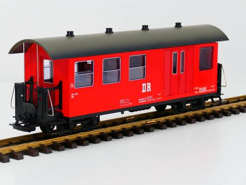 LGB 31710 DR/HSB personenwagon 902-304 KBD, Hobby en Vrije tijd, Modeltreinen | Overige schalen, Wagon, Gebruikt, LGB, Analoog