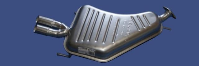 *Tip*  Einddemper OPEL Vectra B 2.5i V6, Auto-onderdelen, Uitlaatsystemen, Nieuw, Opel, Ophalen of Verzenden