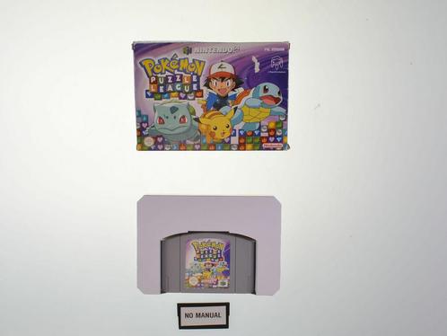 Pokemon Puzzle League [Nintendo 64], Spelcomputers en Games, Games | Nintendo 64, Zo goed als nieuw, Ophalen of Verzenden