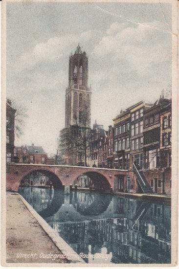 UTRECHT - Oude Gracht - Gaardbrug, Verzamelen, Ansichtkaarten | Nederland, Verzenden