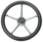 RVS STUURWIEL MODEL-18 CARBON 35 CM, Watersport en Boten, Bootonderdelen, Ophalen of Verzenden, Nieuw, Zeilboot of Motorboot