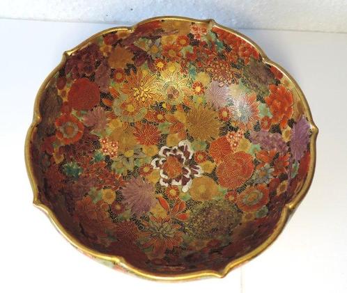 Satsuma - Hayakawa  - Schotel - Porselein - Late Meiji, Antiek en Kunst, Antiek | Overige Antiek