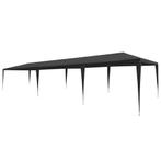 vidaXL Partytent 3x9 m PE antraciet, Verzenden, Nieuw, Partytent