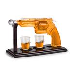 Pistool Whiskyglazen Set - Whiskeyaccessoires - Whiskey Cade, Verzamelen, Verzenden, Nieuw