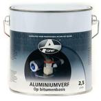aluminiumverf bitumenbasis 2,5 ltr, Verzenden, Nieuw