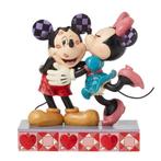 Mickey & Minnie Mouse Hugs & Kisses 15 cm, Verzamelen, Ophalen of Verzenden, Nieuw