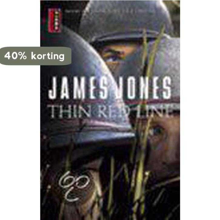The thin red line / Poema klassieker 9789024538256 J. Jones, Boeken, Thrillers, Gelezen, Verzenden