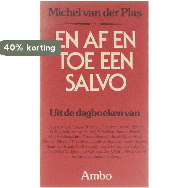 En af en toe een salvo : uit dagboeken van vier eeuwen en, Boeken, Overige Boeken, Gelezen, Verzenden