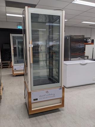 Koelvitrine/ gebaksvitrine,  ISA Cristal Tower, Wit beschikbaar voor biedingen