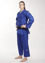 Ippon Gear Legend Slimfit, IJF Blauwe jas (Maat: 165), Verzenden, Nieuw, Judo, Vechtsportpak