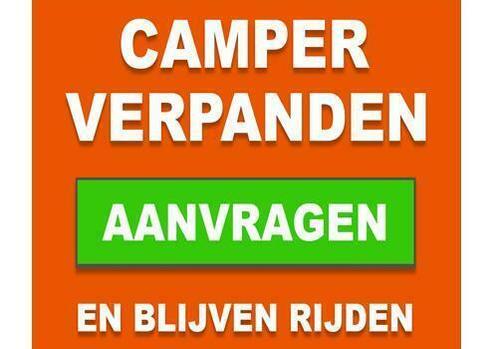 Camper of Caravan Verpanden - Binnen een dag geregeld, Caravans en Kamperen, Camper Inkoop