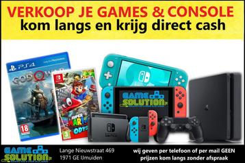 Verkoop je Playstation - Nintendo Switch en andere Consoles