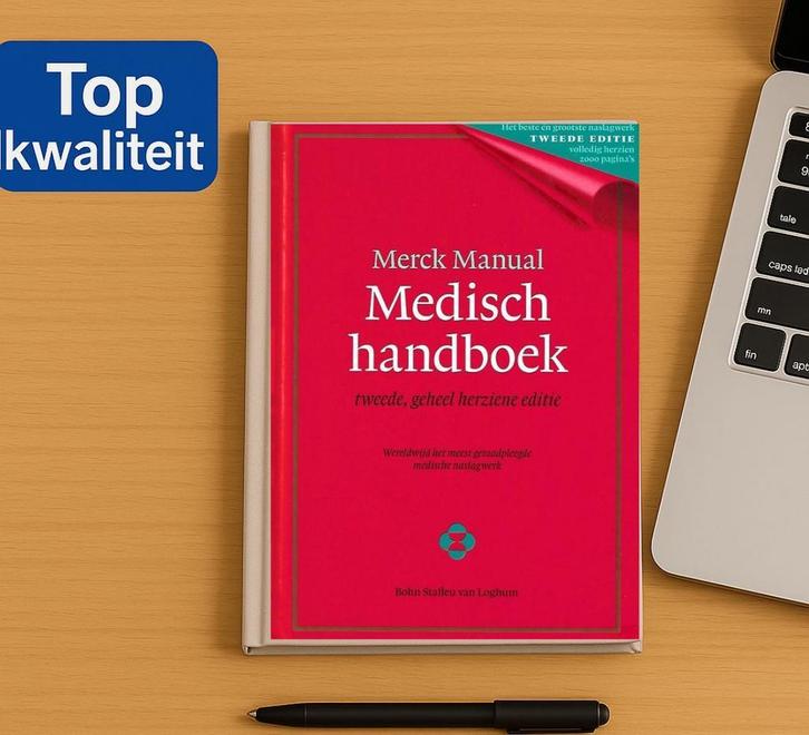 Merck Manual Medisch handboek, 9789031343003, Boeken, Studieboeken en Cursussen, Zo goed als nieuw, Verzenden