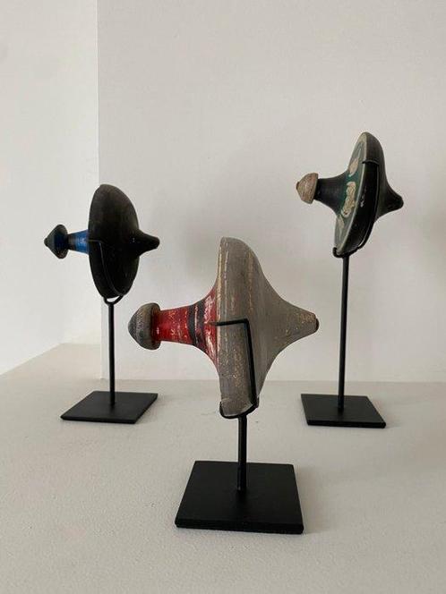Spinning tops (3) - gasing - Draaitol - 2010-2020 -, Antiek en Kunst, Antiek | Overige Antiek