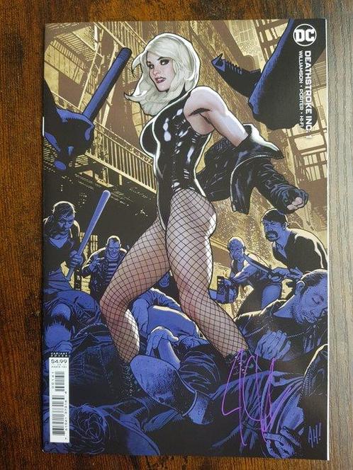 DC Comics - Deathstroke Inc. #1 Adam Hughes Black Canary, Boeken, Strips | Comics
