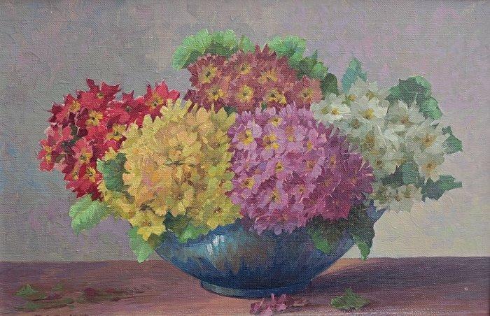 European School (XX), Signeé C. Bernot - Flouer, Antiek en Kunst, Kunst | Schilderijen | Klassiek