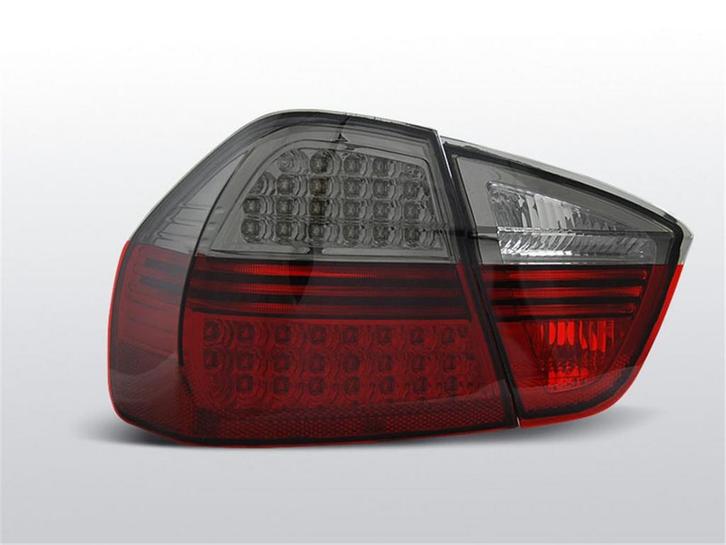 Achterlichten set | BMW 3 Serie E90 2005-2008 | Rood Smoke m, Auto-onderdelen, Verlichting, Nieuw, BMW, Verzenden