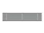 Instucbaar frameloos wandrooster - 600x150mm, Doe-het-zelf en Verbouw, Ventilatie en Afzuiging, Verzenden, Nieuw
