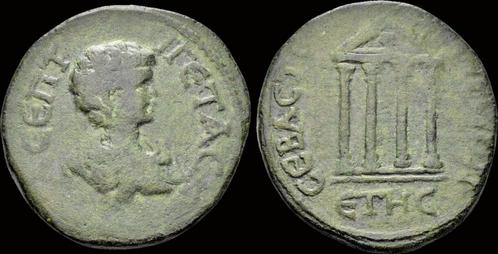 198-209ad Pontos Heracleopolis Geta, as Caesar Ae29 tetra..., Postzegels en Munten, Munten | Europa | Niet-Euromunten, Verzenden