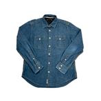 Vintage Tommy Hilfiger Blue Denim Shirt maat S, Kleding | Heren, Overhemden, Ophalen of Verzenden, Tommy Hilfiger, Zo goed als nieuw