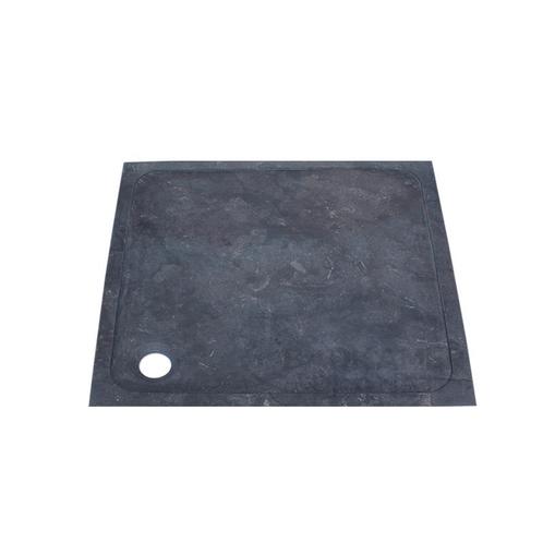 Sani Royal Douchebak Natuursteen Vierkant 90x90x4, Doe-het-zelf en Verbouw, Sanitair