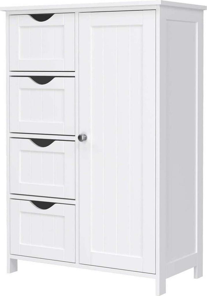 Opbergmeubel -  - 4 manden - Wit, Huis en Inrichting, Kasten | Ladekasten, Nieuw, Ophalen of Verzenden