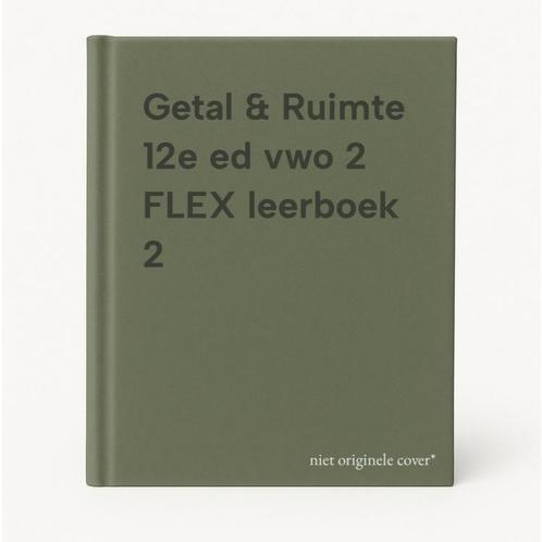 Getal & Ruimte 12e ed vwo 2 FLEX leerboek 2 9789001748845, Boeken, Wetenschap, Gelezen, Verzenden