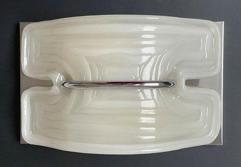 Cosack - Wandlamp - Verchroomd - Design witte wandlamp, Antiek en Kunst, Kunst | Designobjecten
